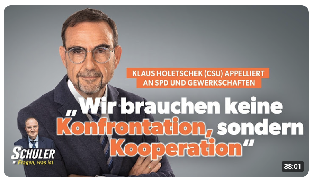 „Dann radikalisiert sich die Gesellschaft“: Söder-Vertrauter Holetschek schlägt Alarm