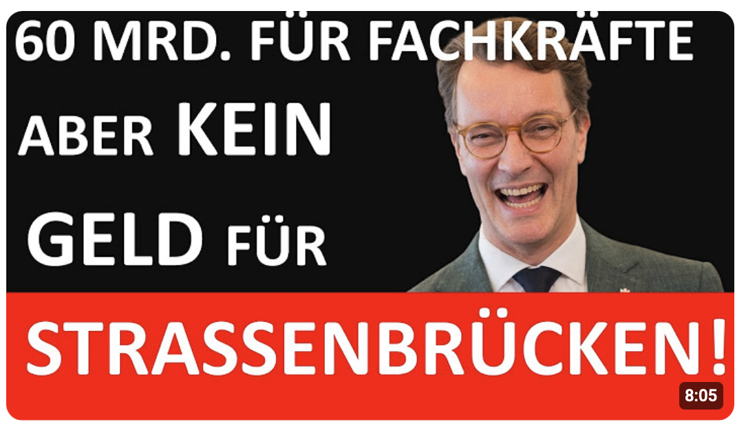 Aber nun hat er selber ein Problem.