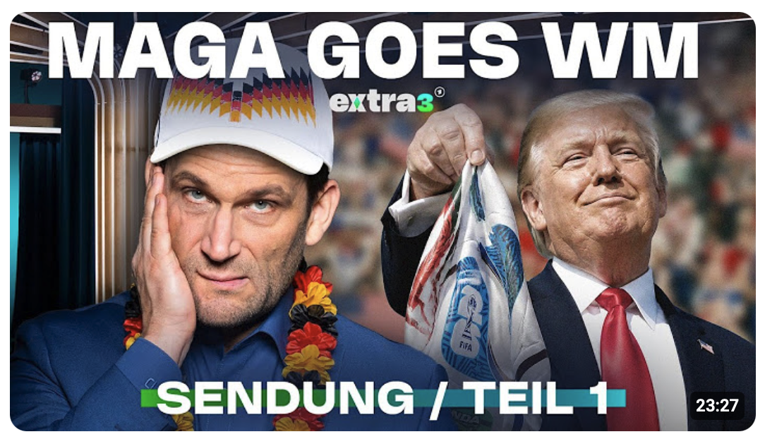 Trumps irre WM-Pläne | Käfigkampf zum 80. | extra 3 vom 11.06.2026 · Teil 1/2