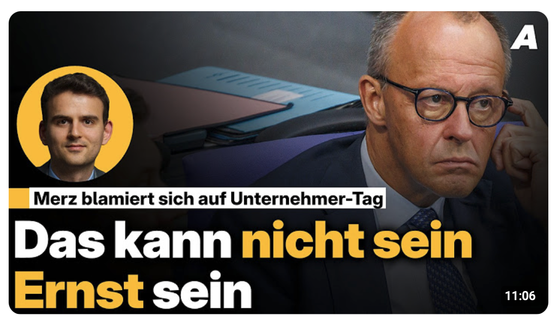 Talkshows sollen die Wirtschaft retten: Merz verhöhnt deutsche Unternehmer 