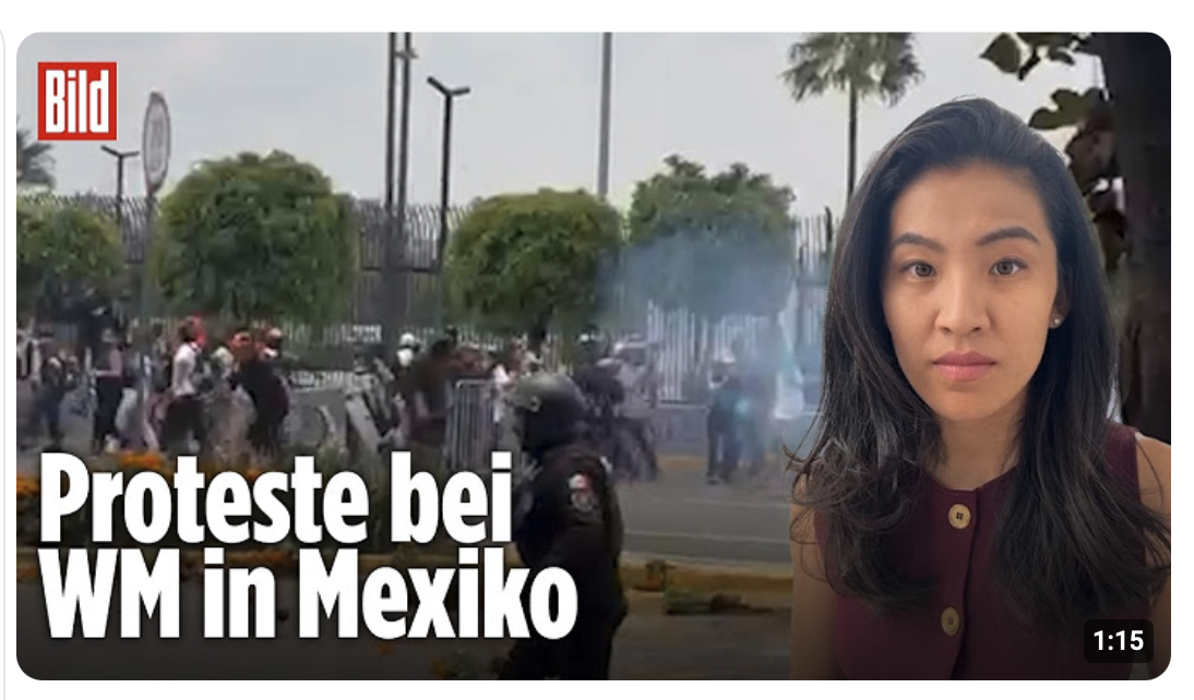 Proteste bei WM: Tausende fordern Antworten zu Vermissten in Mexiko
