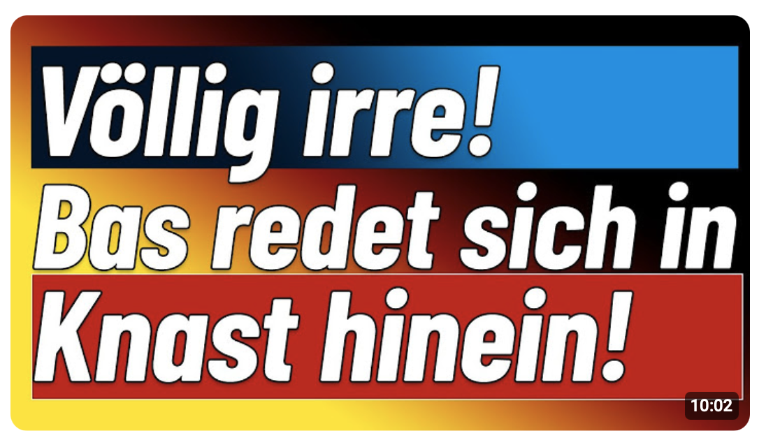 Bärbel Bas schnappt völlig über & wird ein Fall für den Knast!