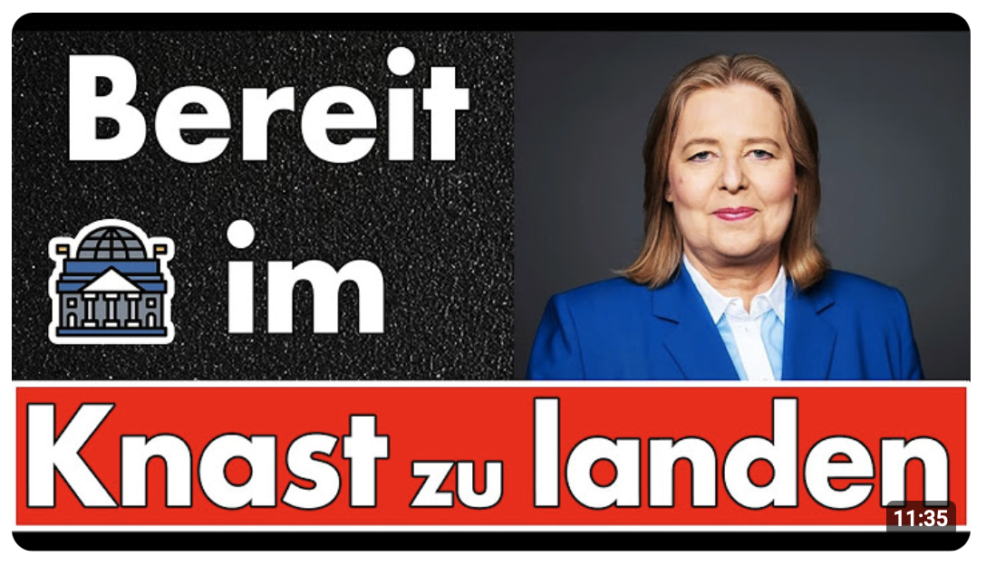 Knast-Bärbel eskaliert: „Ich gehe das Risiko ein, im Knast zu landen!“ – für unsere Demokratie!