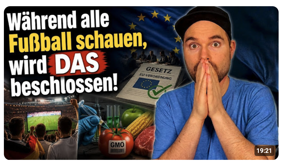 Während alle Fußball schauen, wird DAS beschlossen!