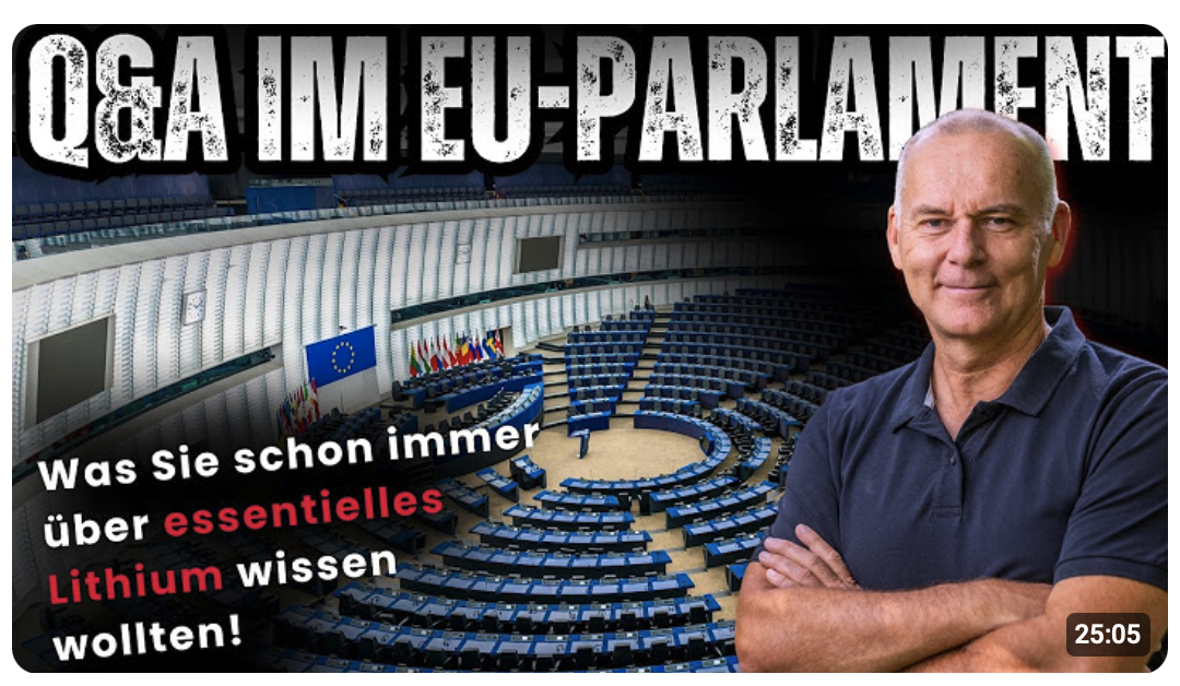Ist Lithium wirklich gefährlich? Arzt-Mythen widerlegt – Fragerunde nach meinem EU-Parlament-Vortrag