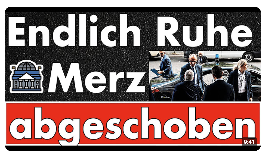 Merz endlich abgeschoben & Steuern schützen Jugendliche! Schwachkopf jetzt im Bundestag