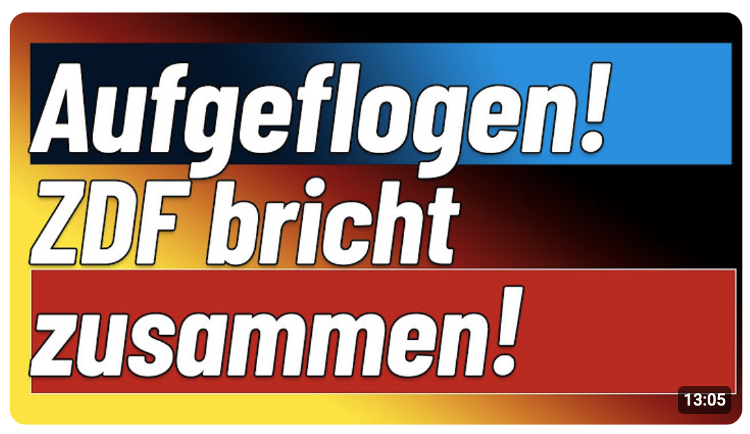 Unreformierbar! ZDF gehört komplett zerschlagen!