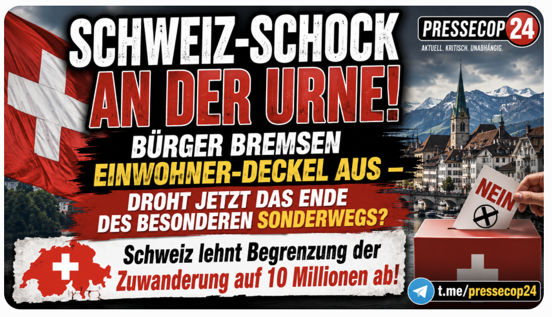 SCHWEIZ-SCHOCK AN DER URNE! BÜRGER BREMSEN EINWOHNER-DECKEL AUS – DROHT JETZT DAS ENDE DES BESONDEREN SONDERWEGS?