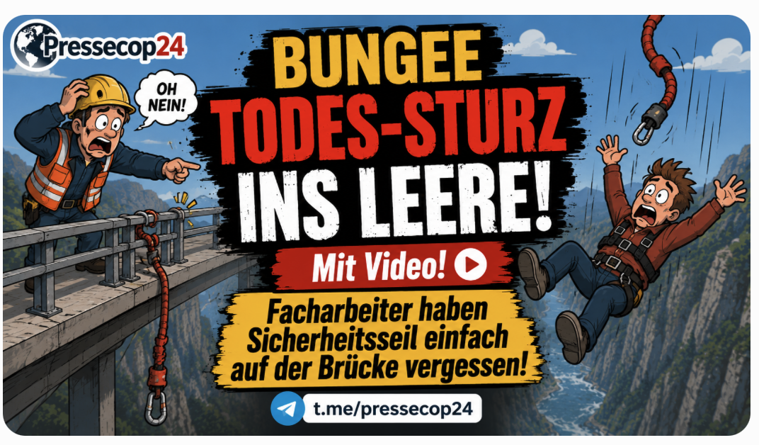 Bungee TODES-STURZ INS LEERE! Mit Video!