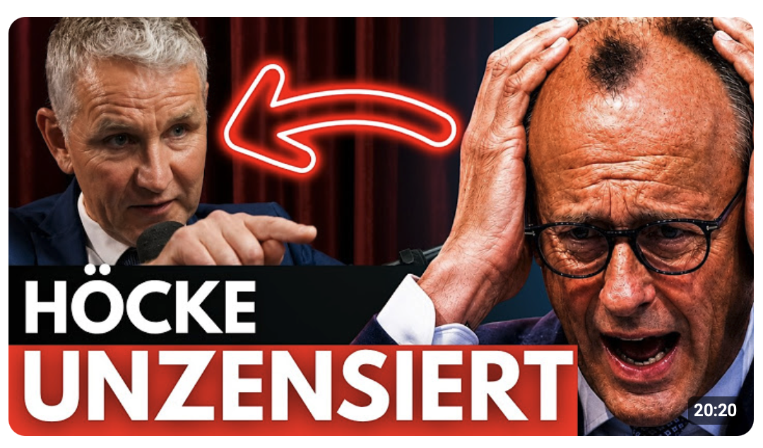 Merz arbeitet immer noch für Blackrock? Björn Höcke spricht aus, was andere verschweigen