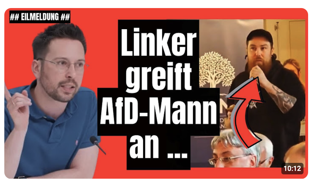 … und bereut es für sein gesamtes Leben! Linker auf AfD Bürgerdialog regelrecht vernichtet