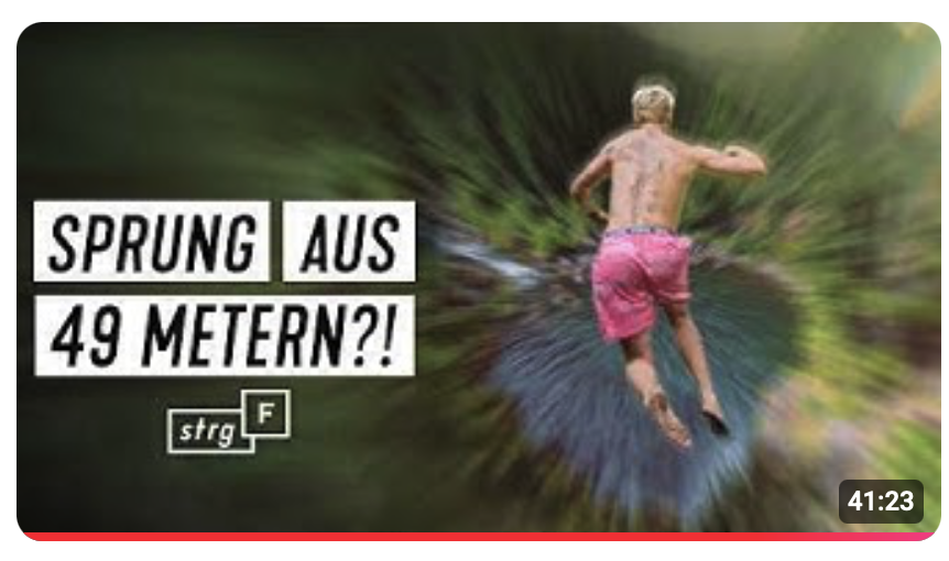 Klippenspringen extrem: Warum gehen sie immer höher? | STRG_F