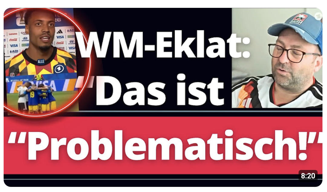 WM: Völlige Eskalation nach Deutschland-Spiel! Christliches Gebet plötzlich „SCHWIERIG“!