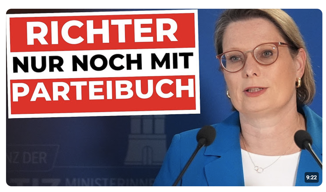 GEFAHR: Justiz Unabhängigkeit STÖRT!