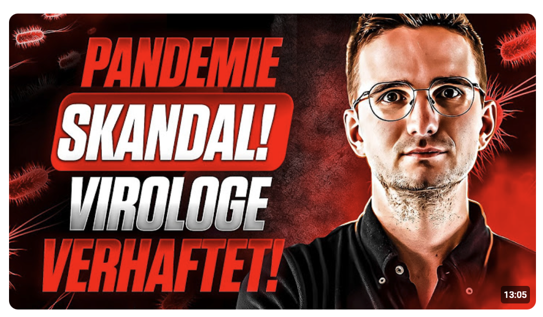 EILT: VIROLOGE VERHAFTET! Nächste Pandemie ENTLARVT?!