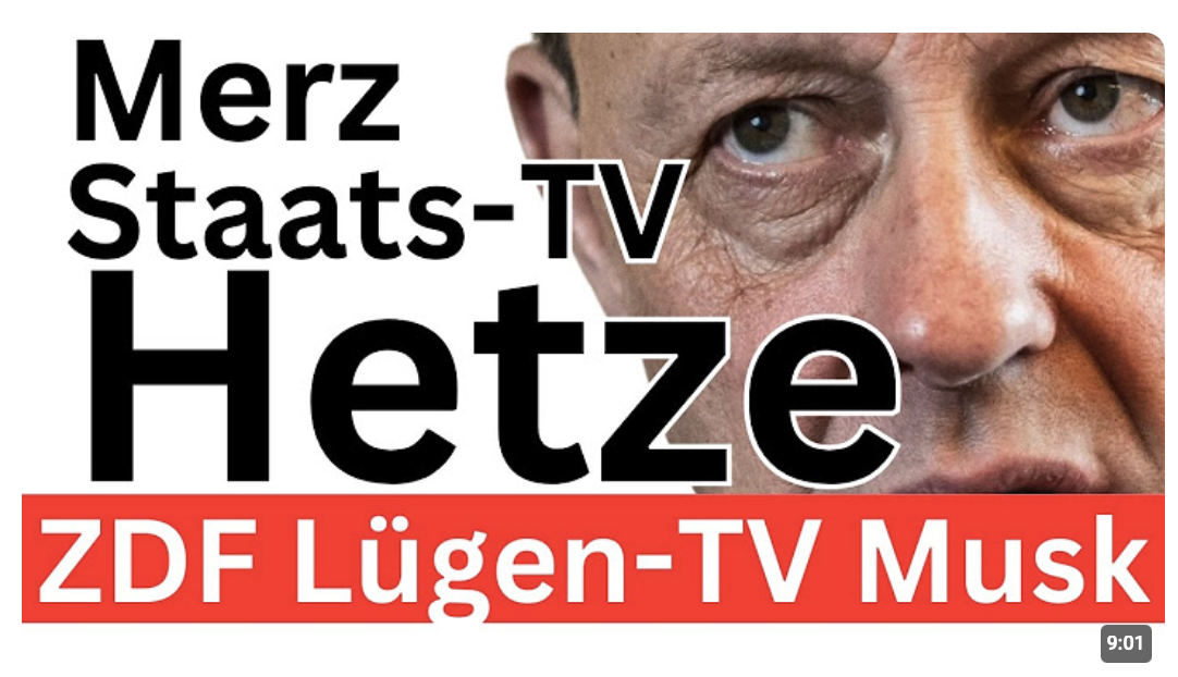 Musk verklagt ZDF-Lügensender 