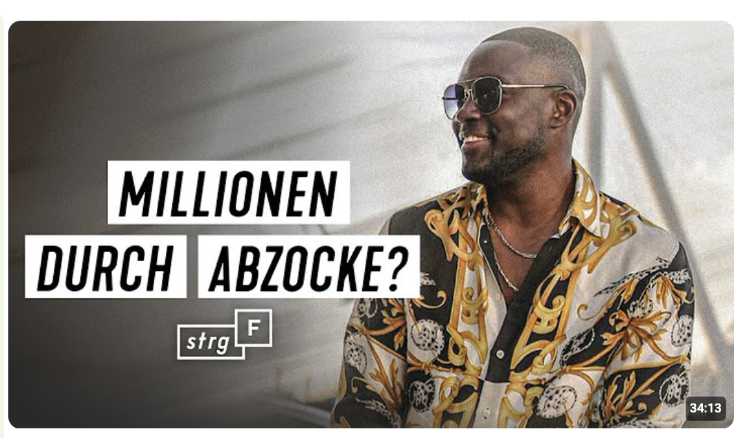 Business-Coach Koroma: Der nächste Abzocker? | STRG_F