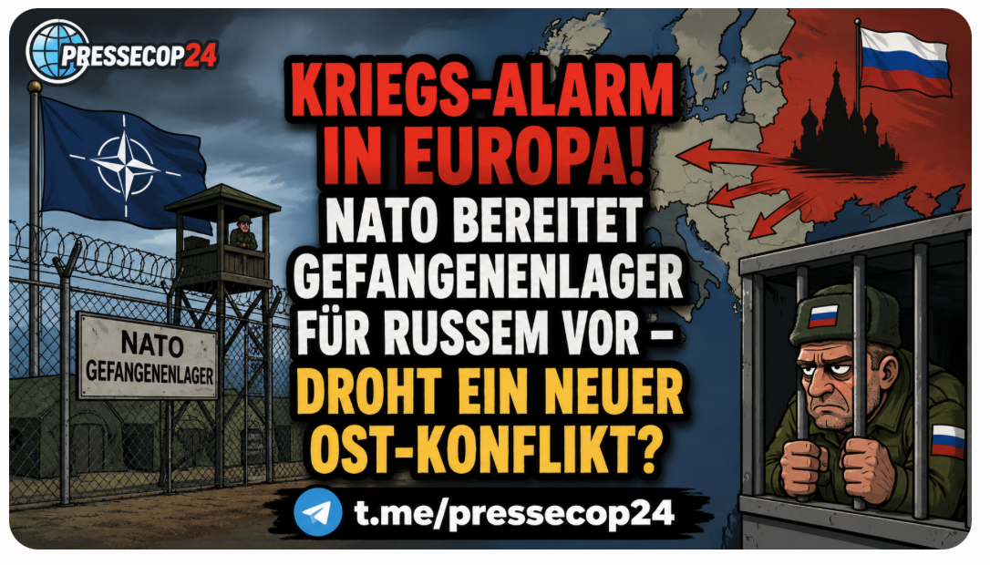 KRIEGS-ALARM IN EUROPA! NATO BEREITET GEFANGENENLAGER FÜR RUSSEM VOR – DROHT EIN NEUER OST-KONFLIKT?