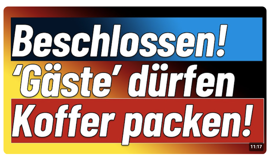 Gesetz beschlossen! Gäste müssen ab heute tatsächlich gehen! Europaweit! Blau wirkt!