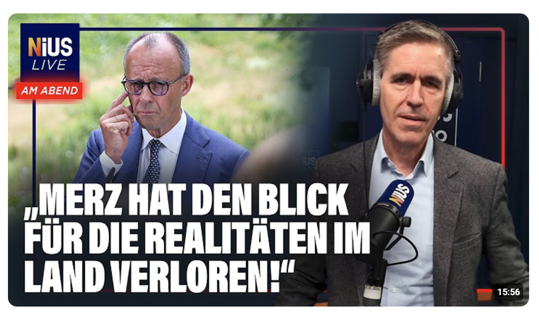 Junge Freiheit-Chef Stein: Warum Top-Journalist Steingart Merz mit SED-Führer Ulbricht vergleicht