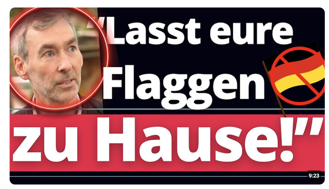WM Desaster im Biergarten: „Keine Deutschlandfahnen erwünscht!“