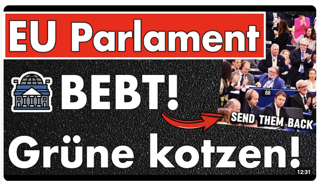 Send them back! – EU-Parlament verabschiedet Abschiebezentren in Drittstaaten | Linksgrüne am Kotzen