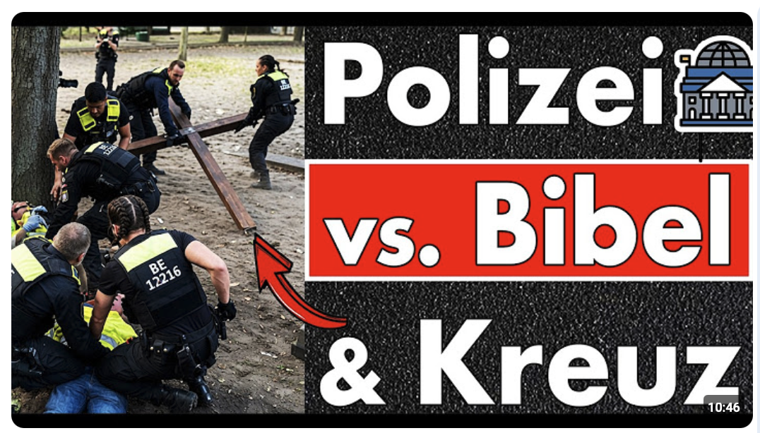 Beten mit Bibel am Brandenburger Tor nicht erlaubt? Polnisches Gedenken mit Polizeisturm beendet?