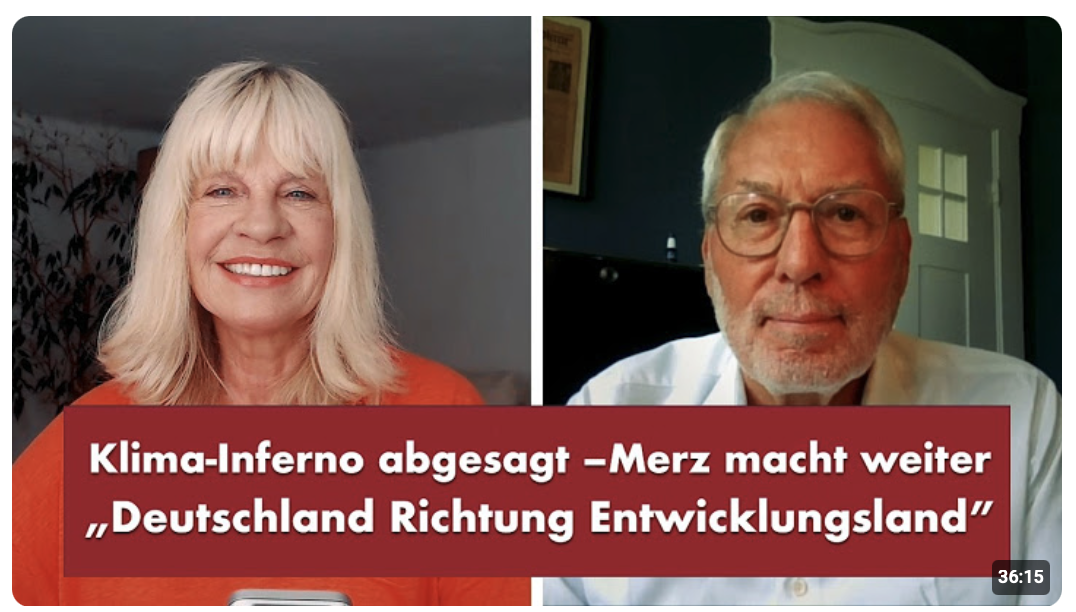 Klima-Inferno abgesagt – Merz macht weiter – Punkt.PRERADOVIC mit Prof. Dr. Fritz Vahrenholt