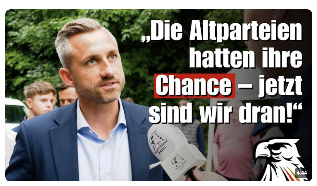 „Die Altparteien hatten ihre Chance – jetzt sind wir dran!“ – Klartext von Ulrich Siegmund!