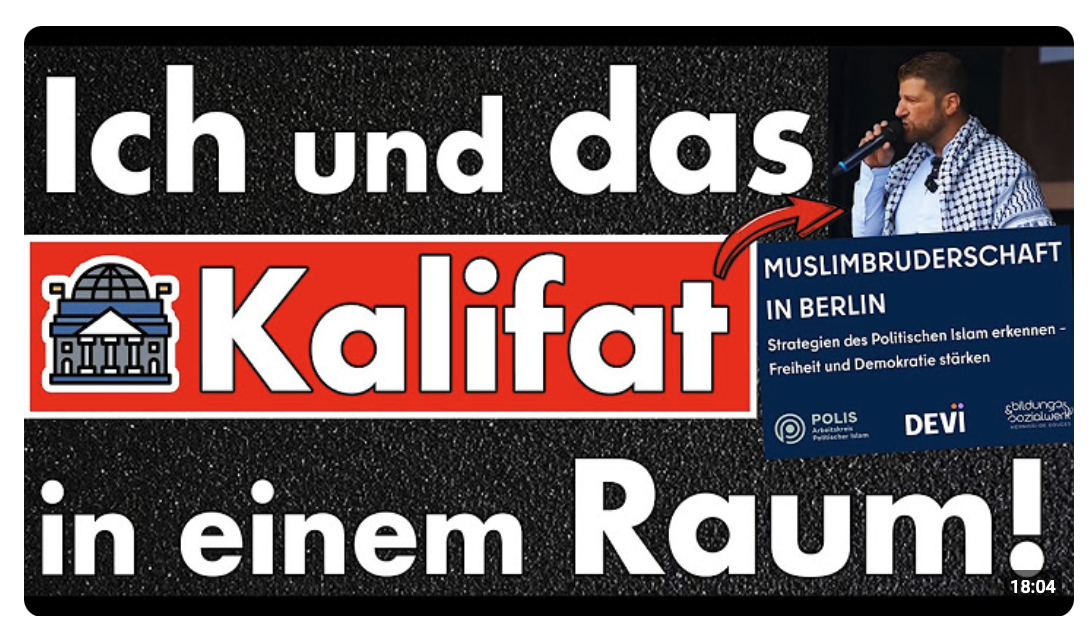 Muslimbruderschaft in Neukölln: Als der Kalifatsbruder plötzlich aufstand…