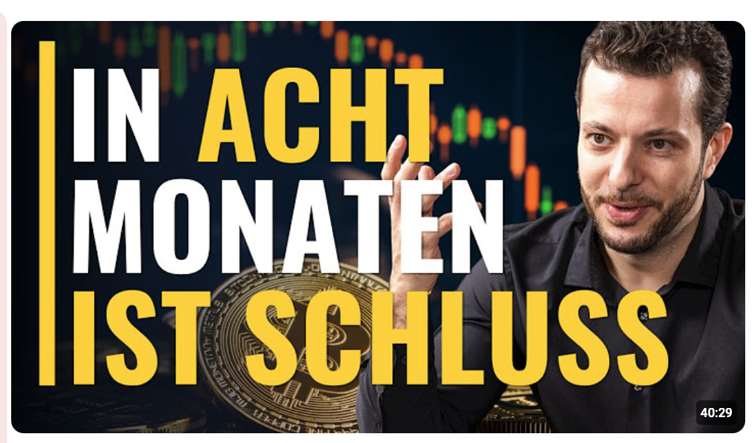 Bitcoins Narrative sterben / Aber Anleger ahnen gar nicht, was Bitcoin bald tun wird / Blocktrainer