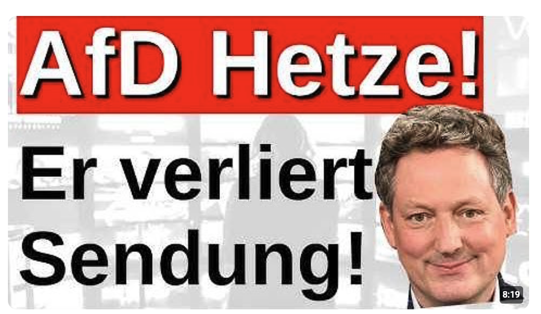 AfD Hetze hilft ihm nicht mehr! Hirschhausen wurde abgesetzt! Verliert seine Sendungen!