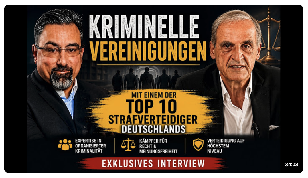 Top 10 – Strafverteidiger packt aus: Deutschlands Justiz außer Kontrolle?