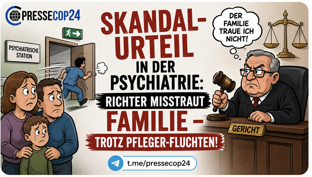 SKANDAL-URTEIL IN DER PSYCHIATRIE: Richter misstraut Familie – trotz Pfleger-Fluchten!