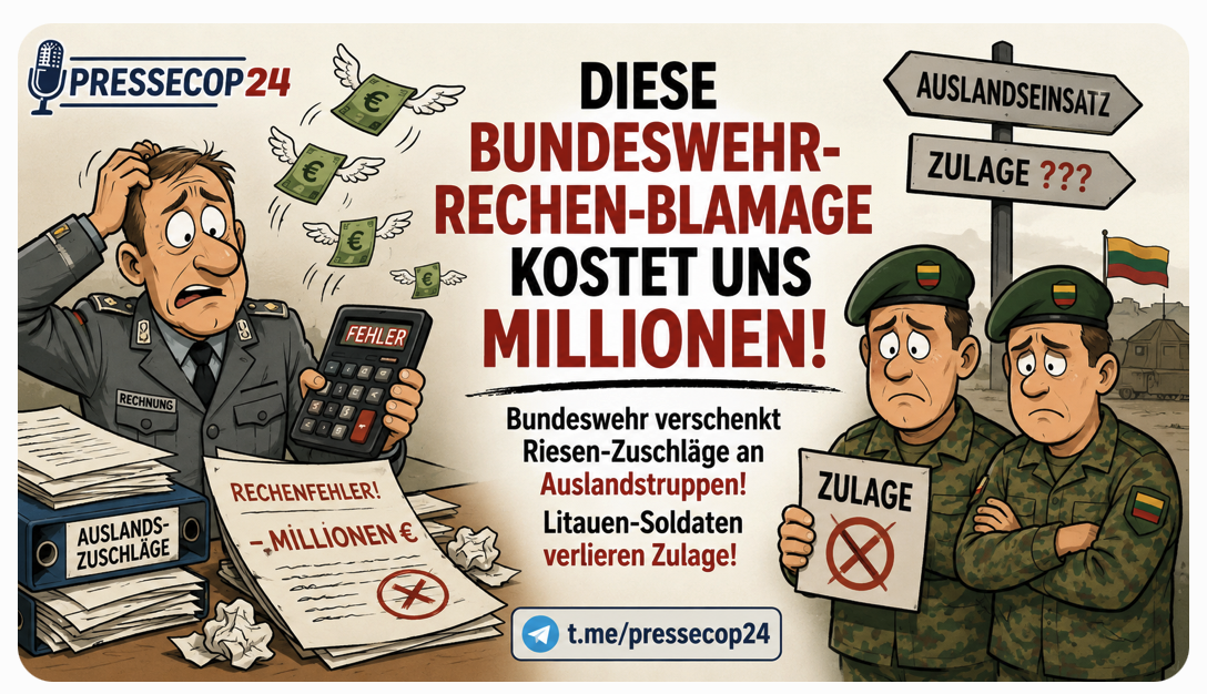 DIESE BUNDESWEHR-RECHEN-BLAMAGE KOSTET UNS MILLIONEN!