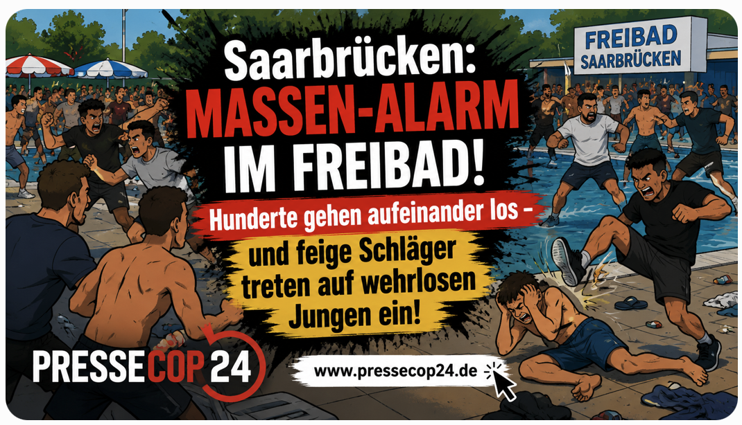 Saarbrücken: MASSEN-ALARM IM FREIBAD!