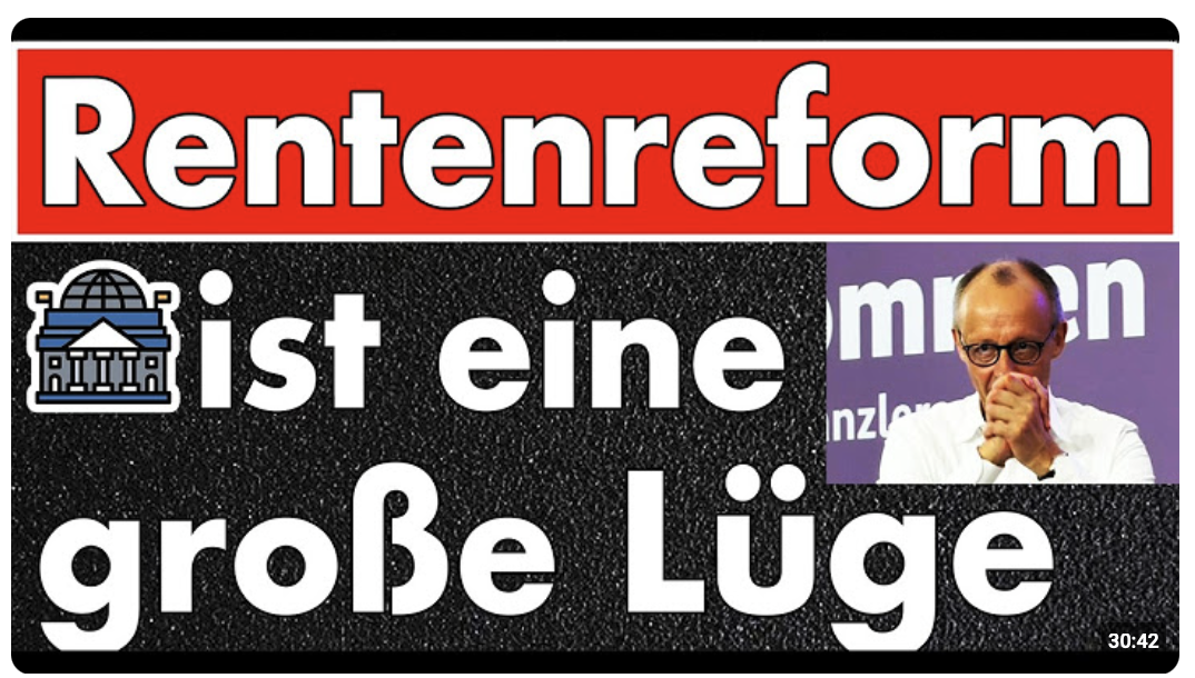 Merz lügt schon wieder! Beiträge werden sinken, dabei fordert die Kommission steigende Beiträge!