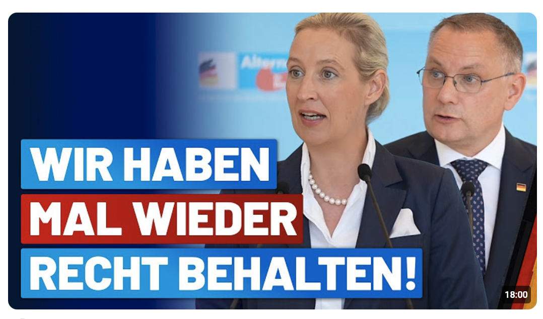 Pressekonferenz zur Rente von Alice Weidel und Tino Chrupalla! – AfD-Fraktion im Bundestag