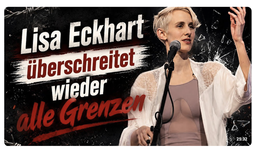 Lisa Eckhart überschreitet wieder alle Grenzen#comedy #flachwitz #lisaeckhart #humor