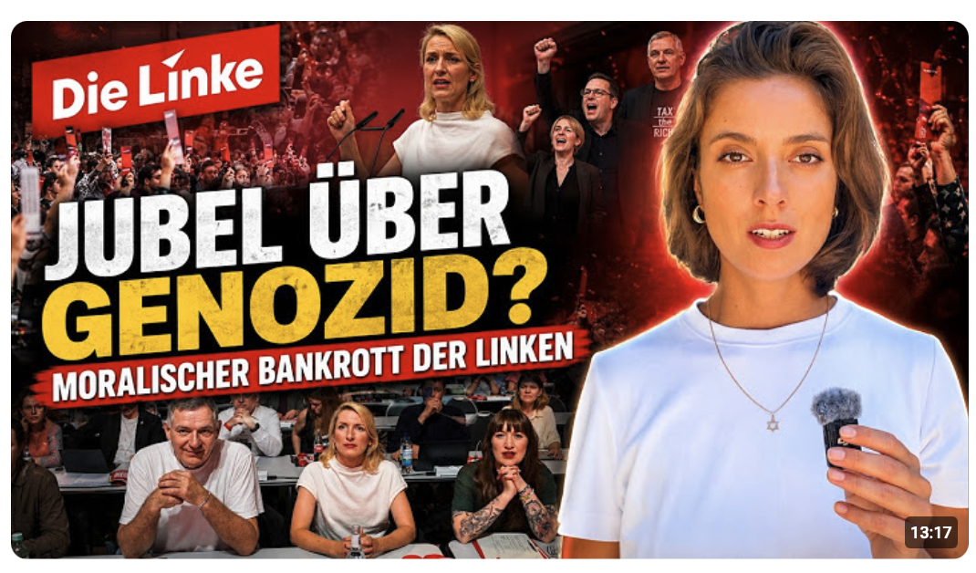 Die Linke ist nicht mehr wählbar! Irre Genozid-Anerkennung beim Parteitag #Gaza #Israel #DieLinke