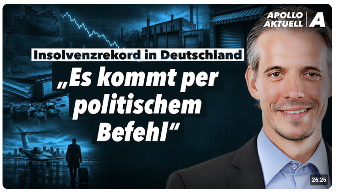Alle flüchten aus Deutschland: Wohlstand wandert aus – Thomas Kolbe im Interview