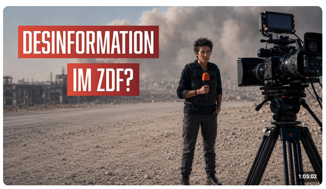 Lügen und Framing zur Primetime? Das ZDF und der Nahostkonflikt