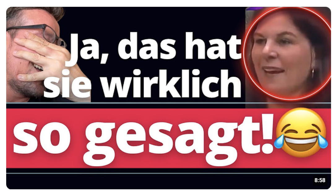 Baerbocks WM-Entgleisungen gehen steil! 