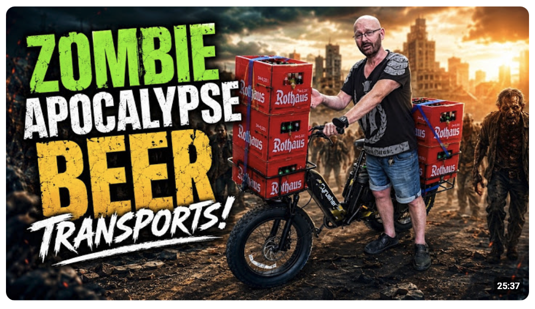 Offroad Cargo eBike – MUST HAVE wenn die Zombies kommen? Cyrusher Glider!