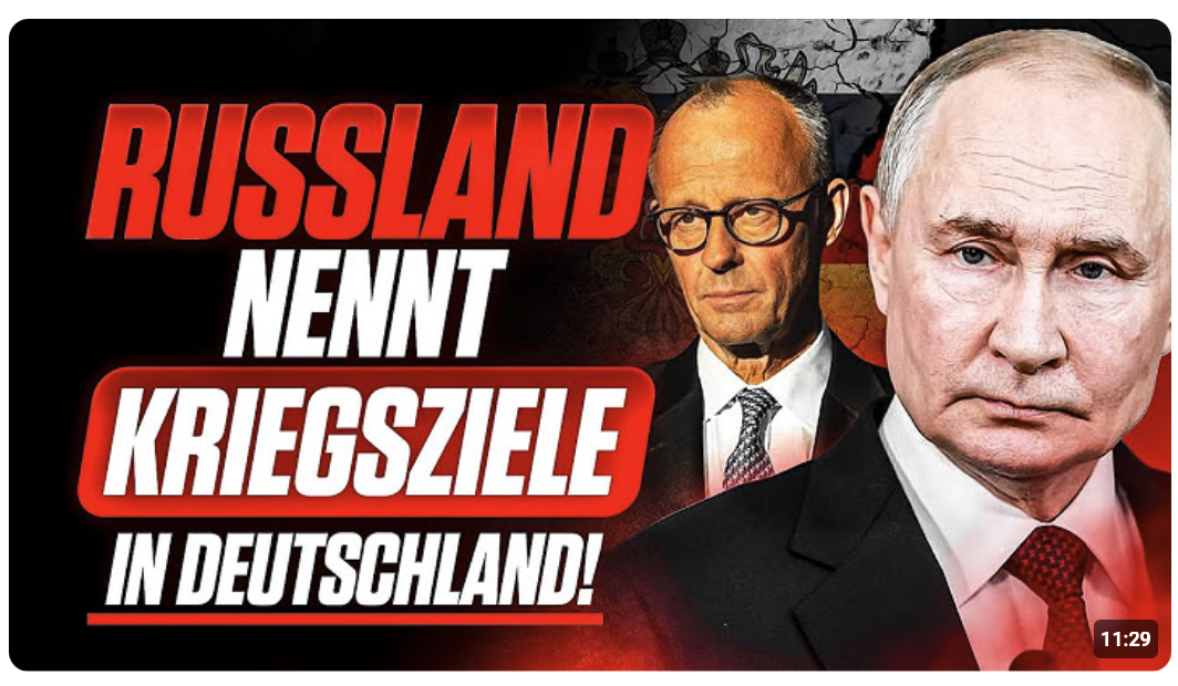 OFFIZIELL: EU LEHNT FRIEDEN AB! Russland nennt KRIEGSZIELE!