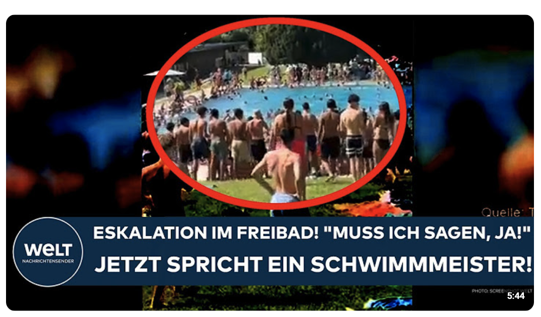 DEUTSCHLAND: Eskalation im Freibad! „Muss ich sagen, ja!“ Jetzt spricht ein Schwimmmeister!