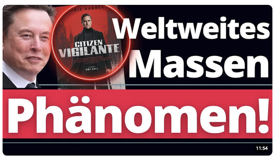 EIL: Elon Musk zeigt UWE Boll FILM kostenlos! Es ist ein Massenphänomen! Medien in PANIK!