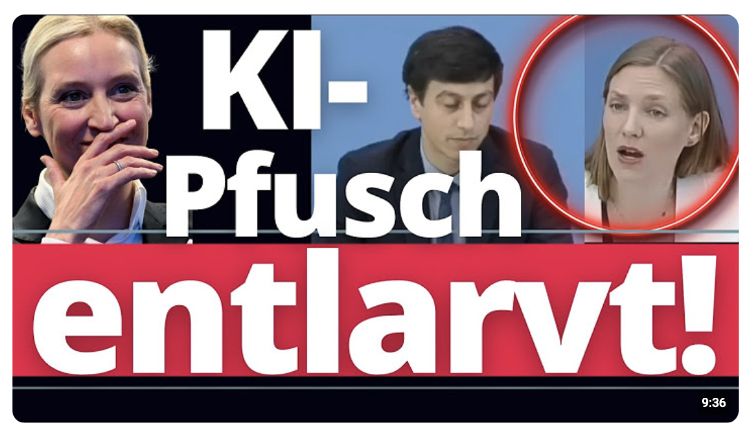Anti-AfD Gutachten wird in der Luft zerrissen! KI-Pfusch fliegt sofort auf!