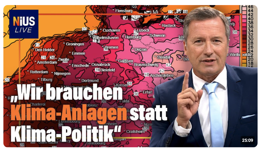 Sahara-Vergleich im TV – und 80-Jährige schwitzen im Pflegeheim | NIUS Live