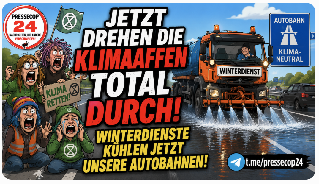 JETZT DREHEN DIE KLIMAAFFEN TOTAL DURCH!